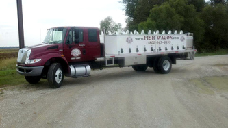 the fish wagon visits Crockett Farm & Fuel